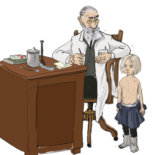 Doctor Holck and Siiri